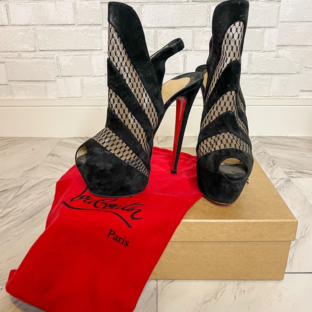6inch platform Christian Louboutins